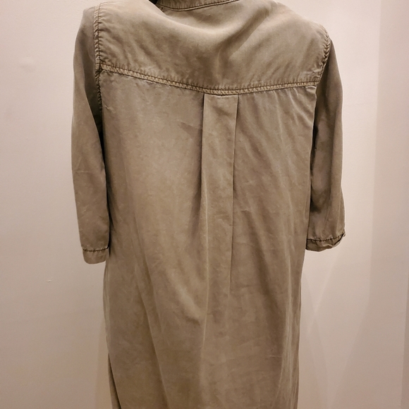 LaJu A-Line Shirt Dress size M - Picture 6 of 9